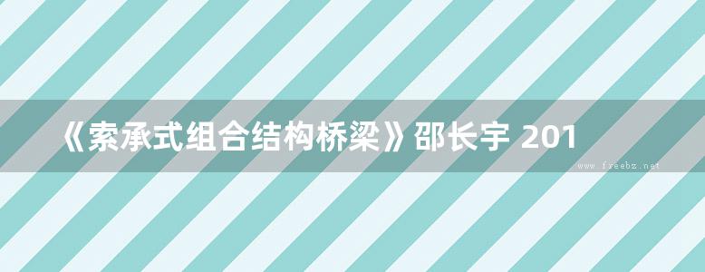 《索承式组合结构桥梁》邵长宇 2017版